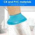 thumbnail image 3 of HLONK Cast Cover Waterproof Reusable Shower Arm Cast Cover Soft and Comfortable Shower Protector for Showering Bathing Swimming, 3 of 10