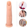 thumbnail image 4 of MasteelfCA 1Pc Nail Shop Manicure Practice Finger Fake Nail Art Training Finger Model, 4 of 7