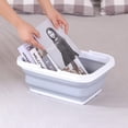 thumbnail image 5 of 1 paquete de fregadero plegable con cada lavabo para lavar platos, camping, senderismo y hogar., 5 of 5