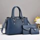 thumbnail image 5 of 2024 Nuevo bolso de mujer de cuero tejido, conjunto de tres piezas, bolso de mano para mujer, bolso de mano de un solo hombro de gran capacidad, bolso cruzado para mujer, 5 of 5