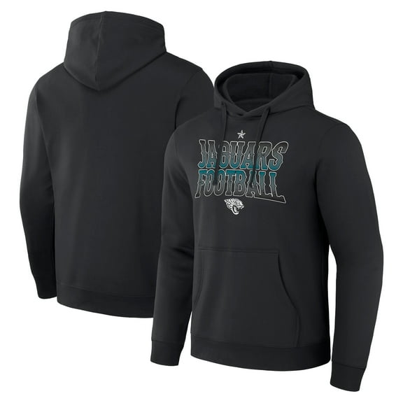 Men's NFL x Darius Rucker Collection by Fanatics Black Jacksonville Jaguars Rock N' Football-Pullover Hoodie