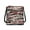 Bandage Splatter Paint, variant on Leather Floral Wolf Print Shoulder Handbag for Women Mini Crossbody Travel Purse Fashion Satchel with Adjustable Wide Strap for Shopping Business