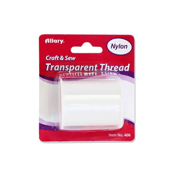 Allary Craft and Sew Clear Nylon Thread