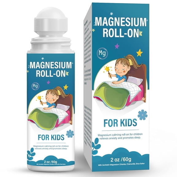Magnesium Lotion for Kids,Magnesium for Sleep, Calm Magnesium Oil to Help Kids Have A Calm Sleep During Bedtime & Night, 2 Fl Oz