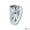 WHITE, variant on Modern Surrealist Melting Clock, Quiet Non-Ticking 3D Desk Shelf Decor, Creative Home Office Gift