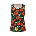 thumbnail image 2 of Rocae Tomatoes for Women's Workout Tank Top Lightweight Sleeveless Fit Tops- Moisture-Wicking, BreathableX-Large, 2 of 9