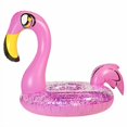 thumbnail image 5 of PoolCandy Flamingo Pool Float Glitter Ride-On - Pink, 1 Person — Residential Use, Standard Application, 5 of 5