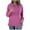 Hot Pink, variant on hotojiny Womens Hoodie Shirts Fall Long Sleeve Drawstring Casual Pullover Shirts Lightweight Hooded Tops with Pocket