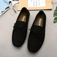 thumbnail image 3 of Spring Summer New Men's Casual Hollow Loafers Slip On Breathable Leather Flats Boat Shoes Driving Shoes Moccasins Comfort Walking Shoes, 3 of 14