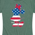 thumbnail image 3 of Disney - Americana - Minnie Americana Fill - Women's Short Sleeve Graphic T-Shirt, 3 of 5