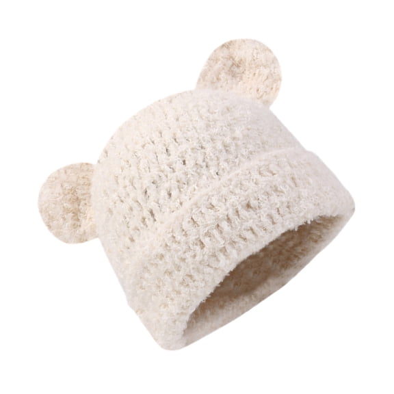 JZROCKER Winter Warm Caps Cartoon Bear Ear Hat Fashion Beanies Hat for Daily Wear