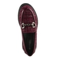 thumbnail image 4 of PATRIZIA NACARRI Women’s Boucle Loafer – Gold Horsebit Slip-On with Chunky Lug Sole, 4 of 9