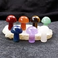 thumbnail image 2 of 7 Unids Mini Seta Cristal Piedra Preciosa Cristal Decoración Adorno Tallado Artesanía Piedras de para la meditación de, 2 of 9