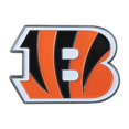 thumbnail image 1 of Tapis d'Éventail Emblème 22545 NFL Cincinnati Bengals Logo; Peint; Chrome Robuste, 1 of 2