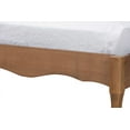 thumbnail image 5 of Baxton Studio Marieke Modern Wood Platform Bed, Twin, Ash Walnut, 5 of 9