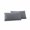 Gray, variant on Chmadoxn Pillow Cover with Zipper Barrier - Breathable Solid Color Pillow Protector, StainGuard Technology for Oil/Sweat Resistance (Fits 18.9×29 inch)
