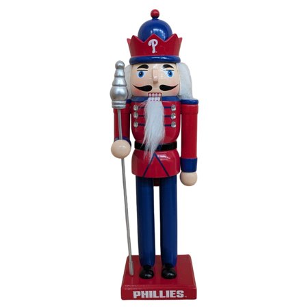 Philadelphia Phillies 12 Wooden Nutcracker Statue