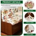 thumbnail image 4 of RV Dinette Cushion Covers Printed Elastic Camper Cushion Slipcover Stretchable Loveseat Sofa Chair Cover Furniture Protector for RV Camper Car Bench 1 Backrest Cover & 1 Bench Cover,08, 4 of 6