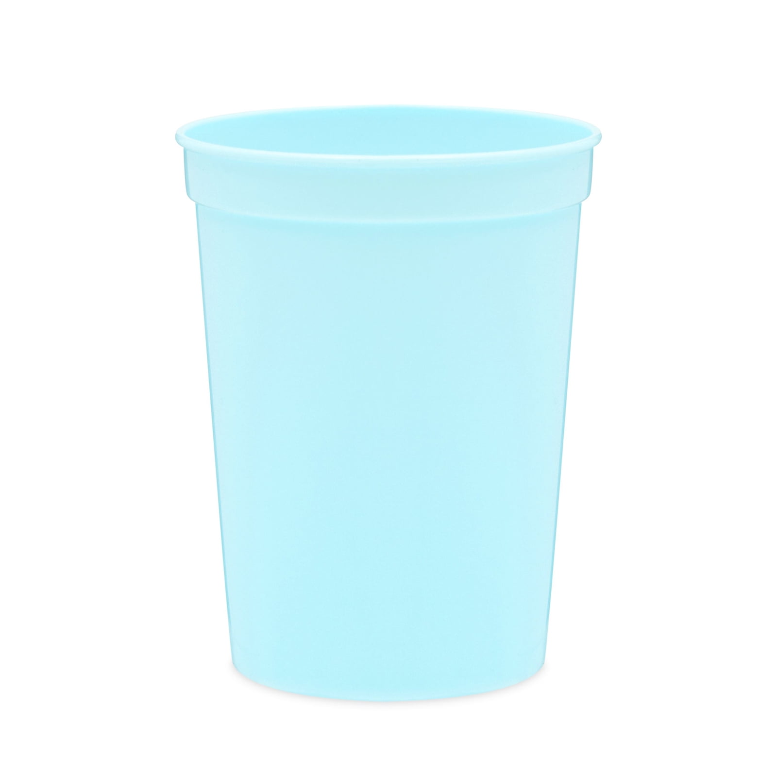 Blue Large Plastic Cups 16 Oz Reusable Big Party Disposable Hard Holid —  AllTopBargains