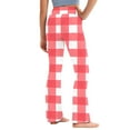 thumbnail image 5 of vokkrv Girls Flare Leggings Kids Bell Bottoms High Waisted Bootcut Yoga Dance Flared Pants Red 3-4 Years, 5 of 7