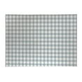 thumbnail image 2 of Proper Gingham Slate Blue Kids Play Mat, 2 of 5