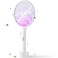thumbnail image 1 of Raquette Électrique Anti-Insectes, Rechargeable avec Base de Charge contre Moustiques, Mouches, Insectes Volants, 1 of 5