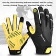 thumbnail image 4 of WEST BIKING Cycling Gloves Full Finger Bicycle Gloves Biking Gloves Breathable Shock-Absorbing Anti-Slip Gloves Support Screen Touching for Riding Climbing Fishing, L, 4 of 8