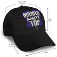 thumbnail image 2 of Rhea and Ripley Baseball Cap Trucker Hats Hip Hop Adjustable Hat Snapback Cap Unisex Dad Hat Black, 2 of 5