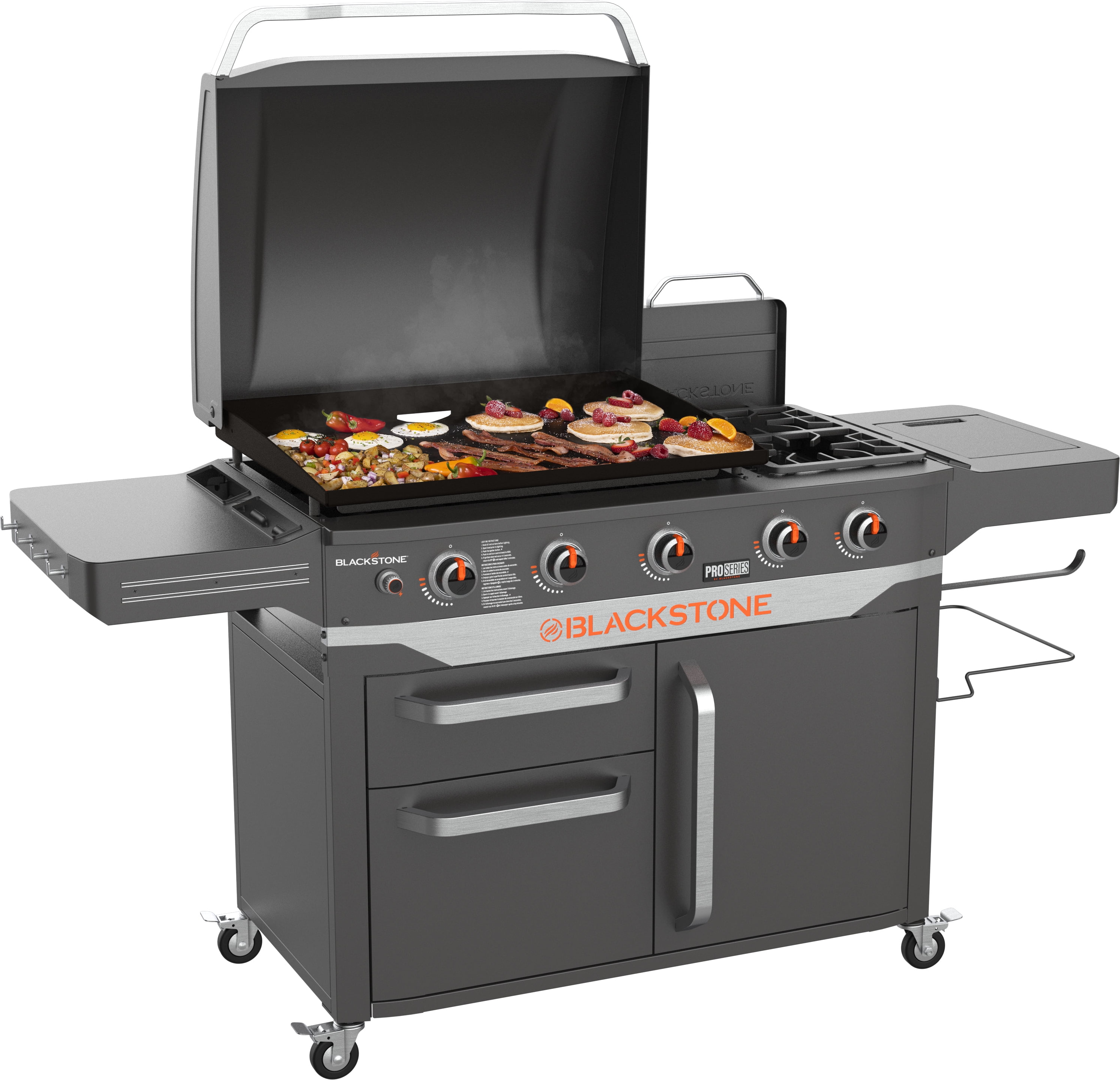 Blackstone ProSeries 5 Burner 28" Propane Griddle with Range Top