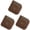 Coffee 3PCS, variant on 3PCS Pan Scraper Set Pan Cleaners Plastic Dough Scraper Multifunctional PC Scraper Tools for Pot, Stoneware, Dough Non Scratch for Kitchen & Home, Commercial & Household Use