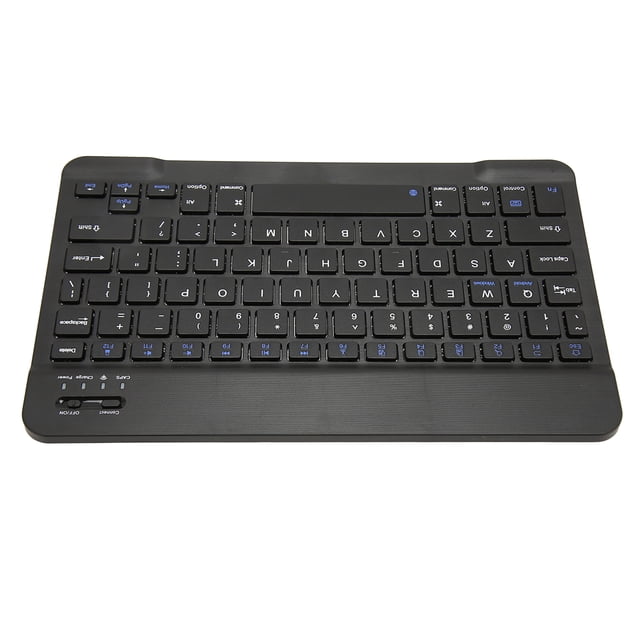 Cordless Keyboard, Silent Design, Multimedia Function Keys, Portable BT Keyboard for IOS Tablet Computer Phone, Widely Compatible, Durable and Stylish Appearance