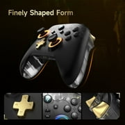EasySMX Pro Wireless Gaming Controller with Charging Dock and Hall Effect Joysticks & Triggers, RGB Lighting for PC/iOS/Android/Switch