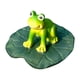 thumbnail image 1 of Figura de rana flotante de agua de estanque, regalo artesanal, divertida, decorativa, creativa, de resina. Estilo a, 1 of 9
