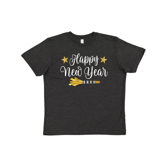 Inktastic Happy New Year Holiday Party Youth T-Shirt