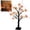 C, variant on 24-Inch Pre-Lit Halloween Twig Tree with LED Pumpkin Lights, Black Tabletop Tree Decorative Ornament with Orange Leaf Accents for Home Desktop Yard