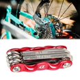 thumbnail image 3 of Bike Repair Tool Kit Multi Function Bicycle Bike Cycling Repair Tool Set for MTB Red, 3 of 7