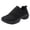 Black, variant on HEWUQI Women's Hollow out Sneakers Platform Mesh Cushion Breathable Casual Shoes Lightweight Soft Slip on Running Shoes Purple Size 7.5