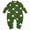 L101-Green, variant on Baby Boys Girls Sheep Print Romper Soft Long Sleeve One-Piece Cotton Jumpsuit Fall Winter Outfits Clothes(L101-Green,18-24 M)