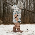 thumbnail image 2 of JAN & JUL Toddler Winter Boots for Girls Boys Waterproof (Brown Birch, Size 11 Little Kid), 2 of 7