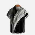 thumbnail image 6 of WREESH Men's Contrast Trims Linen Shirt Jacket Short Sleeve Casual Overshirt, Lightweight Layering Top with Pockets, 6 of 6