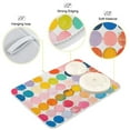 thumbnail image 3 of Yayeee Dish Drying Mat for Kitchen Counter 18"x24" Microfiber Absorbent Pad, Yellow Circles, 3 of 7