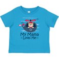 thumbnail image 3 of Inktastic My Mama Loves Me Boys Helicopter Boys Baby T-Shirt, 3 of 5