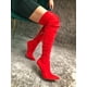 thumbnail image 2 of Botas Largas de tacon para Dama Hanna MX  Hold Tight Red, 2 of 2