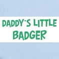 thumbnail image 2 of CafePress - Daddys Little Badger Infant Bodysuit - Baby Light Bodysuit, Size Newborn - 24 Months, 2 of 4