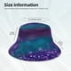 thumbnail image 3 of Balery Purple and Green Glitter Sombreros para el sol para hombre y mujer, sombrero de pescador con UPF 50+, 3 of 6