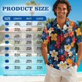 thumbnail image 7 of KUIFORTI Hibiscus Floral Couple Matching Outfits His and Hers Matching Outfits Vacation Lightweight Casual Beach Vacation Party Shirt 4-Way Stretch Suitable for Everyday Casual Wear, 7 of 7