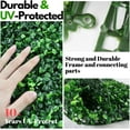 thumbnail image 3 of Hedge Maze 12 Pcs 20" x 20" Grass Backdrop Wall Artificial Green Grass Wall Greenery Wall Panels Boxwood Panels For Indoor Outdoor Decor, 3 of 7