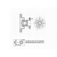 thumbnail image 4 of Winstop Brake Rotor and Hub Assembly, Front WS251323, Ford E-350 Super Duty 2023-2008, 4 of 4