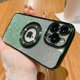 thumbnail image 3 of Funda magnética con MagSafe para iPhone 13 Pro, protección total, delgada, a prueba de golpes, antiarañazos, con purpurina y protector de lente de cámara, vista del logotipo y a prueba de polvo, 3 of 8