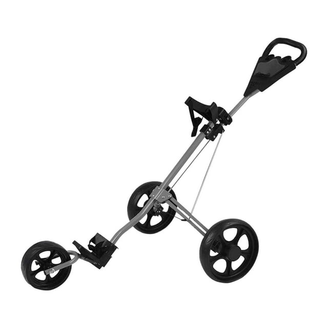 Carro De Tracción Para Bolsa De Golf, Carro Compacto Y Ligero, Carrito De Empuje De Golf Plegable